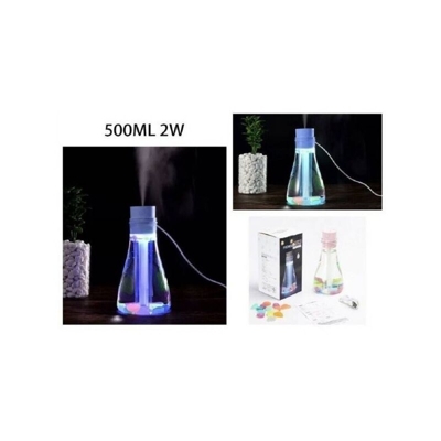 Diffusore Aromi Umidificatore Bottiglia 500 Ml Usb Aromaterapia