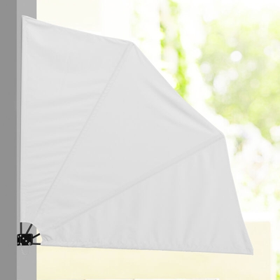 Paravento Balcone Bianco Tenda Sole Laterale Balcone Sole Protezione