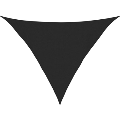 Vela Parasole 160 g/m² Nera 4x4x5,8 m in HDPE - Nero - Vidaxl