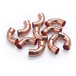 Raccordo a gomito in rame a saldare, 90°, grande raggio, doppio femmina, uguale, ø14, 10 pezzi NOYON & THIEBAULT en oferta