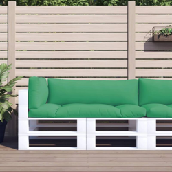 vidaXL Cuscini per Divano su Pallet 3 pz Verdi - Verde características