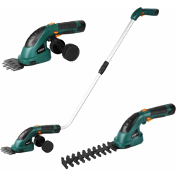 MVPOWER Tagliasiepi a Batteria, Tagliasiepi a Batteria 20V, 2.0Ah, Doppia Lama, Taglio 460 mm, Diametro di Taglio 15 mm, Tagliasiepi 1100RPM, precio