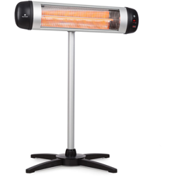 Rising Sun Irradiatore di Calore a Infrarossi 850/1650/2500 W Alluminio en oferta