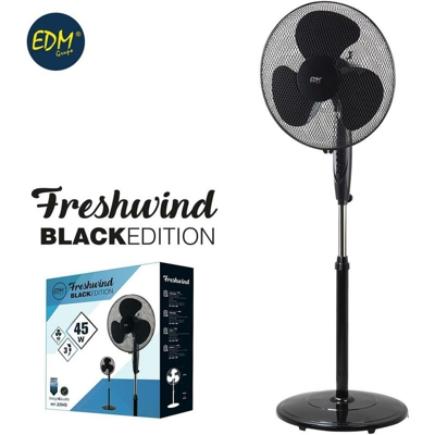 Ventilatore nero 45w serie nera 33945 - EDM