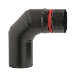 Ala Fumisteria Pellet Legna - CURVA PORCELLANATA 80 MM en oferta