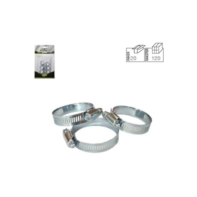 Set 6 pezzi fascette stringitubo in acciaio al carbonio zincato,