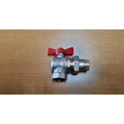 Valvola a sfera squadro 1/2 ' m-f con bocchettone e con farfalla - Ravani precio