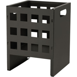 FF87 Braciere a cesto quadrato - Nero - Esschert Design en oferta