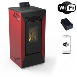 San Marco - Stufa a pellet wifi Courmayeur 8,74 kw - Bordeaux precio