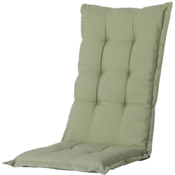 Madison Cuscino Sedia Schienale Basso Panama 105x50 cm Verde Salvia - Verde en oferta