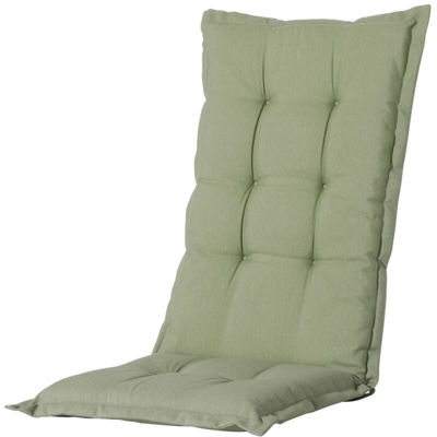 Madison Cuscino Sedia Schienale Basso Panama 105x50 cm Verde Salvia - Verde