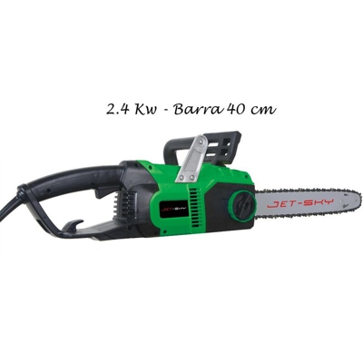 Bricoshop24 - Sega Elettrica 2400w Elettrosega Potatrice Taglia Rami Potatura Legna Motosega
