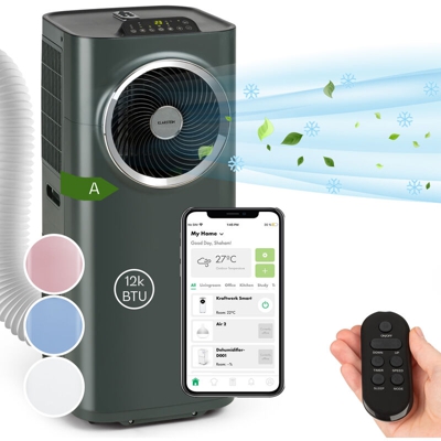 Kraftwerk Smart 12K Climatizzatore Portatile 12000 BTU/3,5 kW antracite