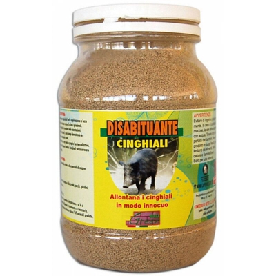 Disabituante per Cinghiali granulare barriera aromatica naturale repellente pronto all'uso 2,5 kg