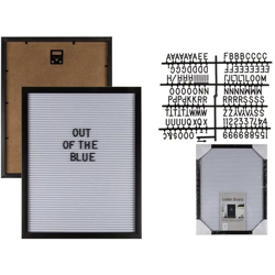 Lavagnetta Per Lettere 28x35 Cm in Plastica + 145 Lettere e Numeri en oferta