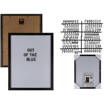 Lavagnetta Per Lettere 28x35 Cm in Plastica + 145 Lettere e Numeri