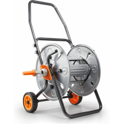 Gf Garden - Carrello Avvolgitubo Acqua Trasportabile in Acciaio con Ruote Metal Tank 90 GF precio