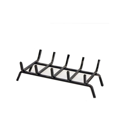 Brucialegna per camino in FERRO 5 barre 37x31x15hcm - PORTALEGNA