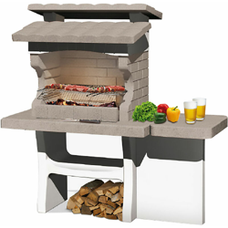 BARBECUE MURATURA 'LUXOR' 159 x 72 x H 161,5 cm características