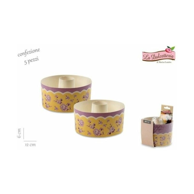 5307 Stampo Dolci Carta Ciambella 12cm 5 Pezzi - Gp&me
