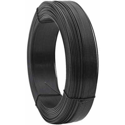 Filo per Recinzioni 250m 2,3/3,8 mm in Acciaio Antracite - Grigio - Vidaxl