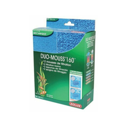 Duo mouss' 160 2 spugne a grana differenziata 160x100x65 en oferta