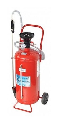 Bonezzi - art.809 - DISTRIBUTORE x OLIO 50LT PNEUMATICO - POMPA CON RUOTE AD ARIA ITALY