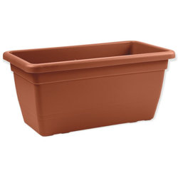FIORIERA RETTANGOLARE in plastica vaso da giardino DA 100 cm Anthea VARI COLORI - Color: ROSSO MATTONE características