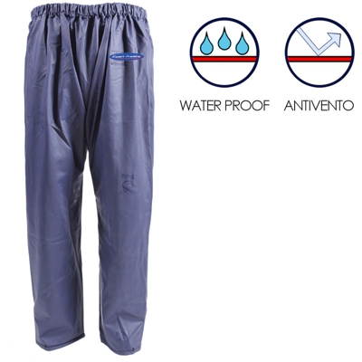 Pantalone pvc gommato taglia xl impermeabile