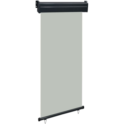 vidaXL Tenda Laterale per Terrazzo 100x250 cm Grigia - Grigio