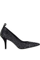 Embellished suede pumps características