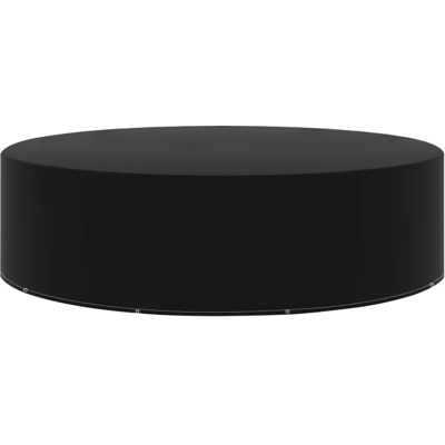 vidaXL Copertura per Mobili da Giardino con 10 Occhielli 205x90 cm - Nero