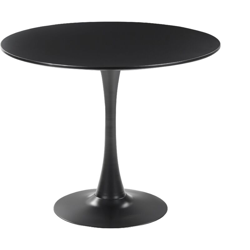 Tavolo da pranzo tondo ø 90 cm nero BOCA precio