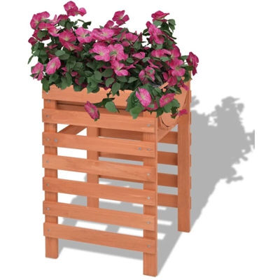 Fioriera 38x36x60 cm Legno - Beige - Vidaxl