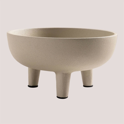 Vaso in Aluminio Orst Bianco Antico Alluminio - Sklum