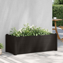 Letto Rialzato da Giardino in PP Antracite 100x43x35 cm - Antracite - Vidaxl precio