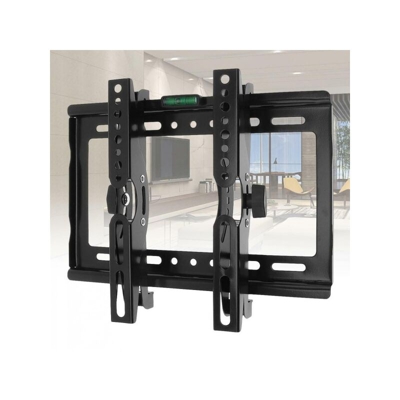 Staffa Porta Tv Universale Lcd Monitor Regolabile Parete Muro Da 14' A 42' Linq