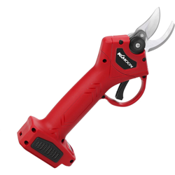 Forbici elettriche da potatura rosse metalliche precio