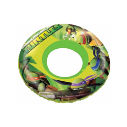 Ciambella Gonfiabile Tartarughe Ninja Salvagente Per Mare e Piscina 56cm Verde características