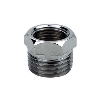 Idrobric - Riduzione m/f cromato lucido | 1/2”x3/8”