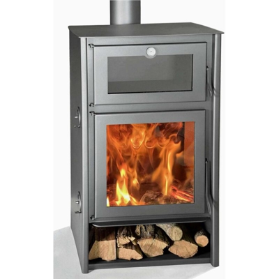 STUFA A LEGNA ECO DESIGN NICE 8 KW PREMIUM - Juan Panadero