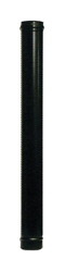 TUBO per STUFA PELLET in ACCIAIO INOX Verniciato NERO 12X100 cm en oferta