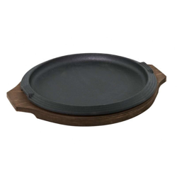 Piatto A Servire Tondo Cm.31 Ghisa-Legno en oferta