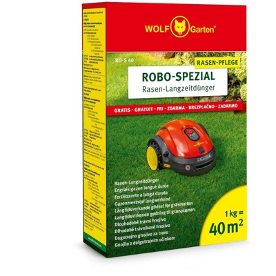 Wolf Garten - Wolf-Garten Concime prato a effetto prolungato Robo-Special 1Kg per 40m2 - RO-S40