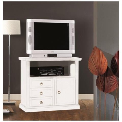 Porta Tv Legno Bianco Opaco - Codluis 308