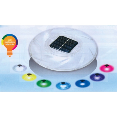 Bestway 58111 lampada solare galleggiante 18 cm per piscina piscine con luci colorate