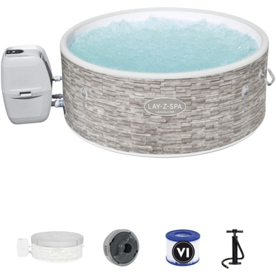 Piscina Idromassaggio Bestway Lay-Z-Spa Vancouver Per 3-5 persone Rotonda 155x60 cm
