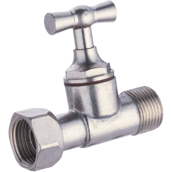 Rubinetto di arresto per wc diritto con valvola MF12x17, nichelato NOYON & THIEBAULT precio