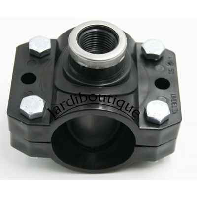 Collare di serraggio rinforzato, Ø 50 mm 3/4' - 4 viti di serraggio