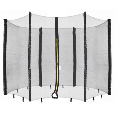 Arebos Rete di protezione per tappeto elastico 305 cm - 6 pali